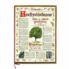 Hochzeitsbaum Urkunde Antik