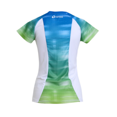 baumkreis sport shirt w back blue