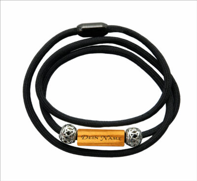 lebensbaum armband olivenbaum schwarz 3er 1