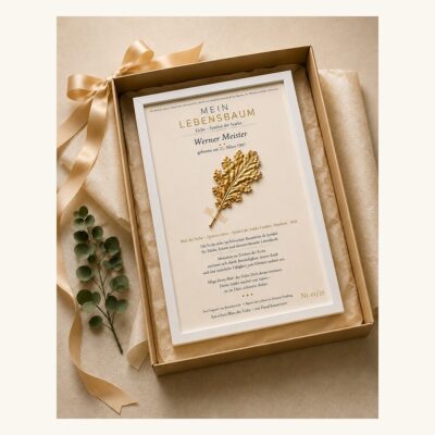 natur unikat eiche gold edition 05 geschenk