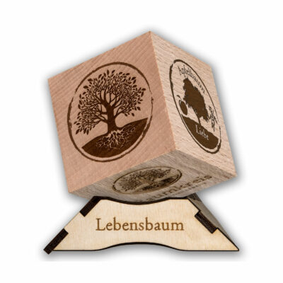 Lebensbaum-Motto Würfel